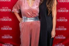 LOS ANGELES, CALIFORNIA - DECEMBER 02: Moderator Jenelle Riley (L) and actress Olivia Munn attend the SAG-AFTRA Foundation Conversations Presents "Your Friends And Neighbors" event at The Meryl Streep Center for Performing Artists on December 02, 2025 in Los Angeles, California. (Photo by Amanda Edwards/Getty Images)