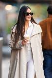 NEW YORK, NEW YORK - NOVEMBER 16: Olivia Munn is seen in Tribeca on November 16, 2025 in New York City. (Photo by TheStewartofNY/GC Images)