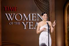 WEST HOLLYWOOD, CALIFORNIA - FEBRUARY 25: Olivia Munn speaks onstage during the TIME Women of the Year Gala at The West Hollywood EDITION on February 25, 2025 in West Hollywood, California. (Photo by Stefanie Keenan/Getty Images for TIME)