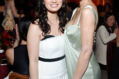 WEST HOLLYWOOD, CALIFORNIA - FEBRUARY 25: (L-R) Lucy Feldman, Senior Editor, TIME and Olivia Munn attend the TIME Women of the Year Gala at The West Hollywood EDITION on February 25, 2025 in West Hollywood, California. (Photo by Stefanie Keenan/Getty Images for TIME)