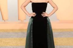 BEVERLY HILLS, CALIFORNIA - MARCH 02: Olivia Munn attends the 2025 Vanity Fair Oscar Party Hosted By Radhika Jones at Wallis Annenberg Center for the Performing Arts on March 02, 2025 in Beverly Hills, California. (Photo by Daniele Venturelli/Getty Images)
