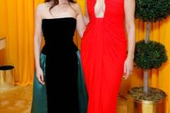 BEVERLY HILLS, CALIFORNIA - MARCH 02: EXCLUSIVE COVERAGE (L-R) Olivia Munn and Radhika Jones, Editor-in-Chief of Vanity Fair attend the 2025 Vanity Fair Oscar Party Hosted By Radhika Jones at Wallis Annenberg Center for the Performing Arts on March 02, 2025 in Beverly Hills, California. (Photo by Stefanie Keenan/VF25/WireImage for Vanity Fair)