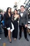 LOS ANGELES, CALIFORNIA - OCTOBER 26: (L-R) Camila Alves McConaughey, Olivia Munn and Henry Golding attend Vogue World: Hollywood 2025 at Paramount Studios on October 26, 2025 in Los Angeles, California.  (Photo by Stefanie Keenan/Getty Images for Vogue)