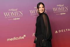 BEVERLY HILLS, CALIFORNIA - DECEMBER 03: Olivia Munn attends The Hollywood Reporter's Annual Women in Entertainment Gala at The Beverly Hills Hotel on December 03, 2025 in Beverly Hills, California. (Photo by Monica Schipper/WireImage)