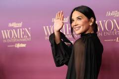 BEVERLY HILLS, CALIFORNIA - DECEMBER 03: Olivia Munn attends The Hollywood Reporter's Annual Women in Entertainment Gala at The Beverly Hills Hotel on December 03, 2025 in Beverly Hills, California. (Photo by Monica Schipper/WireImage)