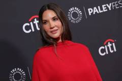 HOLLYWOOD, CALIFORNIA - APRIL 11: Olivia Munn attends Apple TV's "Your Friends and Neighbors" during 2026 PaleyFest LA at Dolby Theatre on April 11, 2026 in Hollywood, California.  (Photo by Kevin Winter/Getty Images)