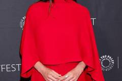 HOLLYWOOD, CALIFORNIA - APRIL 11: Olivia Munn attends Apple TV's "Your Friends and Neighbors" during 2026 PaleyFest LA at Dolby Theatre on April 11, 2026 in Hollywood, California. (Photo by Julian Hamilton/WireImage)