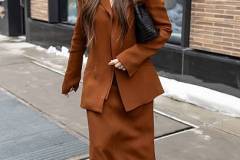 NEW YORK, NEW YORK - FEBRUARY 11: Actress Olivia Munn attends the Proenza Schouler fashion show during New York Fashion Week on February 11, 2026 in New York City. (Photo by Gilbert Carrasquillo/GC Images)
