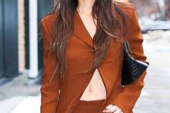 NEW YORK, NEW YORK - FEBRUARY 11: Olivia Munn attends the Proenza Schouler fashion show during New York Fashion Week in the Lower East Side on February 11, 2026 in New York City. (Photo by Aeon/GC Images)