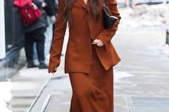 NEW YORK, NEW YORK - FEBRUARY 11: Olivia Munn attends the Proenza Schouler fashion show during New York Fashion Week in the Lower East Side on February 11, 2026 in New York City. (Photo by Aeon/GC Images)