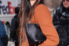 NEW YORK, NEW YORK - FEBRUARY 11: Olivia Munn attends the Proenza Schouler fashion show during New York Fashion Week on Lower East Side on February 11, 2026 in New York City. (Photo by Aeon/GC Images)