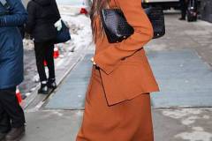 NEW YORK, NEW YORK - FEBRUARY 11: Olivia Munn attends the Proenza Schouler fashion show during New York Fashion Week on Lower East Side on February 11, 2026 in New York City. (Photo by Aeon/GC Images)