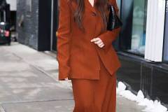 NEW YORK, NEW YORK - FEBRUARY 11: Olivia Munn attends the Proenza Schouler fashion show during New York Fashion Week on Lower East Side on February 11, 2026 in New York City. (Photo by Aeon/GC Images)