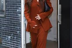 NEW YORK, NEW YORK - FEBRUARY 11: Olivia Munn attends the Proenza Schouler fashion show during New York Fashion Week on Lower East Side on February 11, 2026 in New York City. (Photo by Aeon/GC Images)