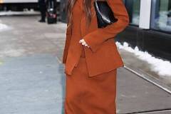 NEW YORK, NEW YORK - FEBRUARY 11: Olivia Munn attends the Proenza Schouler fashion show during New York Fashion Week on Lower East Side on February 11, 2026 in New York City. (Photo by Aeon/GC Images)