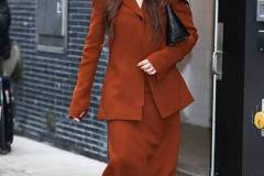 NEW YORK, NEW YORK - FEBRUARY 11: Olivia Munn attends the Proenza Schouler fashion show during New York Fashion Week on Lower East Side on February 11, 2026 in New York City. (Photo by Aeon/GC Images)