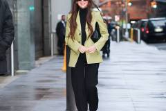 NEW YORK, NEW YORK - MARCH 30: Olivia Munn seen arriving to the Good Morning America on March 30, 2026 in New York City. (Photo by Aeon/GC Images)