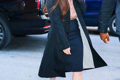 NEW YORK, NEW YORK - MARCH 30: Olivia Munn seen in Tribeca on March 30, 2026 in New York City. (Photo by Aeon/GC Images)
