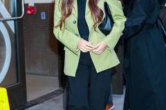 NEW YORK, NEW YORK - MARCH 30: Olivia Munn seen arriving to "Good Morning America" on March 30, 2026 in New York City. (Photo by Aeon/GC Images)