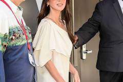 NEW YORK, NEW YORK - JUNE 01:  Olivia Munn is seen on June 01, 2026 in New York City. (Photo by Raymond Hall/GC Images)