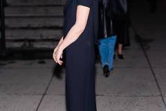 NEW YORK, NEW YORK - FEBRUARY 14: Olivia Munn attends the Khaite fashion show during New York Fashion Week at the Park Avenue Armory on February 14, 2026 in New York City. (Photo by TheStewartofNY/WireImage)