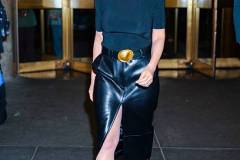 NEW YORK, NEW YORK - APRIL 02: Olivia Munn seen at 'The Tonight Show Starring Jimmy Fallon' in Midtown on April 02, 2026 in New York City. (Photo by Aeon/GC Images)