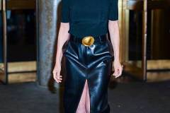 NEW YORK, NEW YORK - APRIL 02: Olivia Munn seen at 'The Tonight Show Starring Jimmy Fallon' in Midtown on April 02, 2026 in New York City. (Photo by Aeon/GC Images)