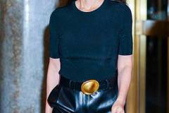 NEW YORK, NEW YORK - APRIL 02: Olivia Munn seen at 'The Tonight Show Starring Jimmy Fallon' in Midtown on April 02, 2026 in New York City. (Photo by Aeon/GC Images)