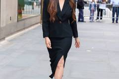 NEW YORK, NY - MARCH 31: Olivia Munn is seen on March 31, 2026 in New York City.  (Photo by Jason Howard/Bauer-Griffin/GC Images)