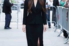 NEW YORK, NEW YORK - MARCH 31: Olivia Munn seen at 'The Today Show' in Midtown on March 31, 2026 in New York City. (Photo by Aeon/GC Images)