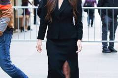 NEW YORK, NEW YORK - MARCH 31: Olivia Munn seen at 'The Today Show' in Midtown on March 31, 2026 in New York City. (Photo by Aeon/GC Images)