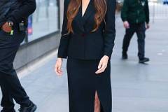 NEW YORK, NEW YORK - MARCH 31: Olivia Munn seen at 'The Today Show' in Midtown on March 31, 2026 in New York City. (Photo by Aeon/GC Images)