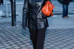 NEW YORK, NEW YORK - FEBRUARY 13: Olivia Munn attends the Kallmeyer fashion show during New York Fashion Week at WSA on February 13, 2026 in New York City. (Photo by TheStewartofNY/GC Images)