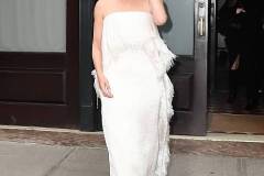 NEW YORK, NEW YORK - MARCH 30: Olivia Munn is seen on March 30, 2026 in New York City. (Photo by Raymond Hall/GC Images)